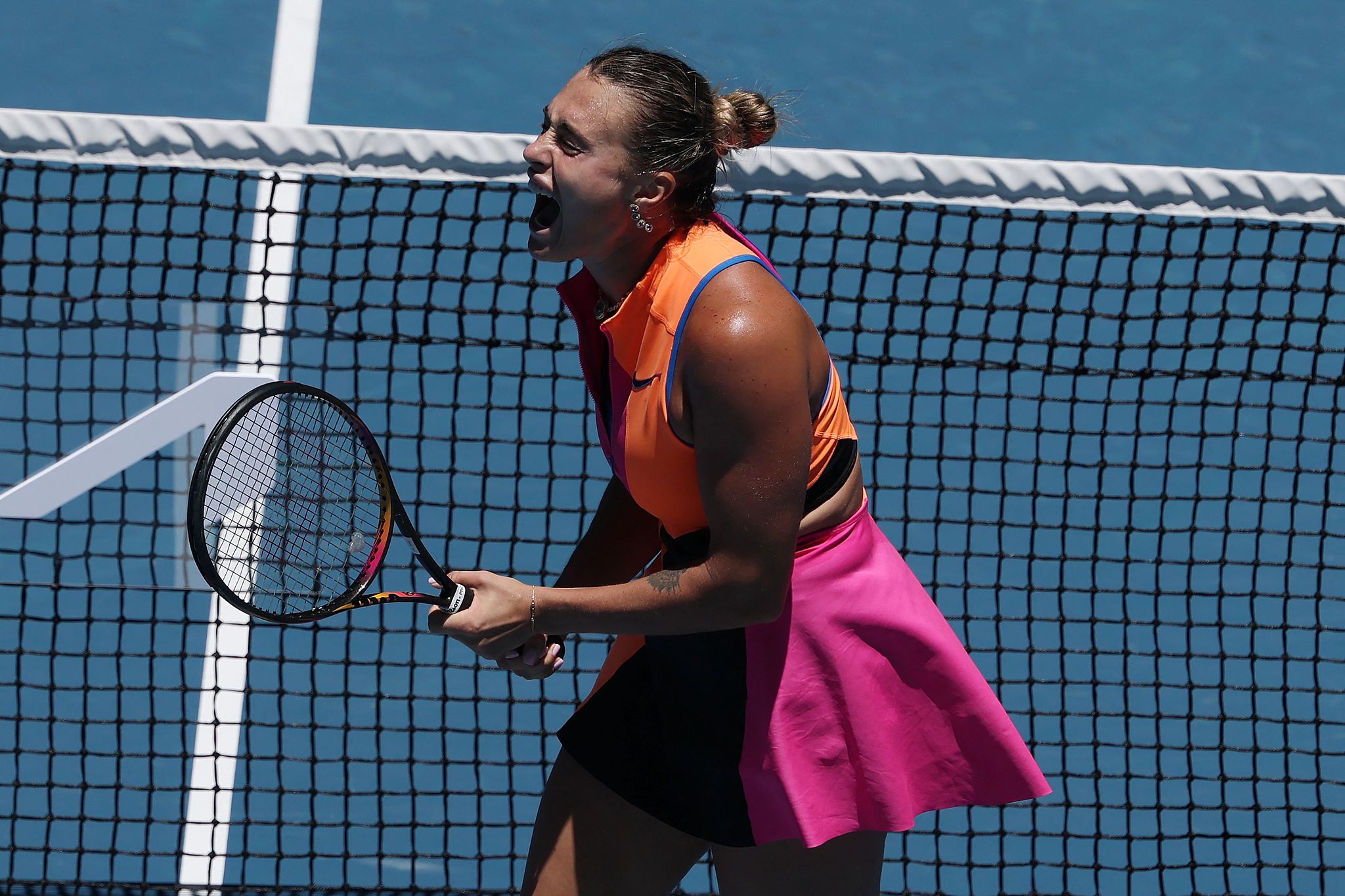 开云app官网下载教程-萨巴伦卡双抢七胜波塔波娃 晋级澳网女单16强